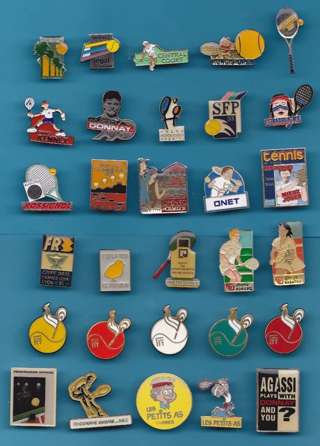 Pin's BNP Tennis Coupe Davis - Arthus Bertrand - Rare - Fabrication Française - Zamac
