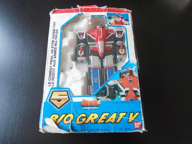 Bioman 2 maskman rose 1987 - Jeux & Jouets