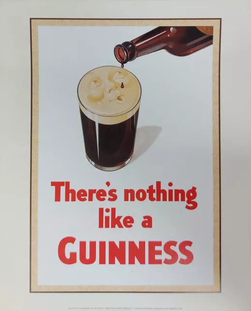 Guinness Advert Print 'There's nothing like a Guinness'