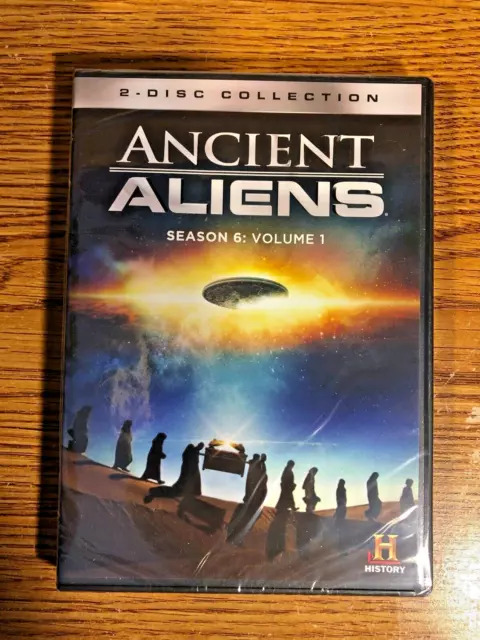 Ancient Aliens Season 6 Volume 1 DVD 2-Disk History Channel 8 Episodes BRAND NEW