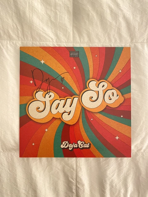 Doja Cat & Nicki Minaj - Say So Vinyl SIGNED