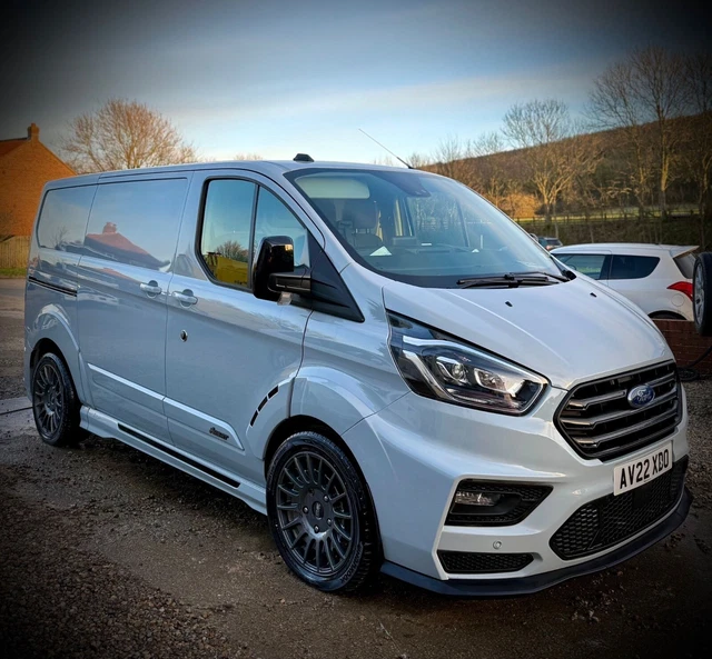 Transit Custom 22 2022 FORD TRANSIT Custom MS-RT AUTO 185PS only 16k miles £31,950.00 ...