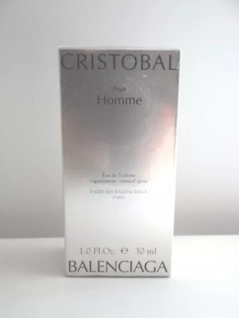 Balenciaga Cristobal Pour Homme Eau De Toilette 30 Ml Neuf Rare