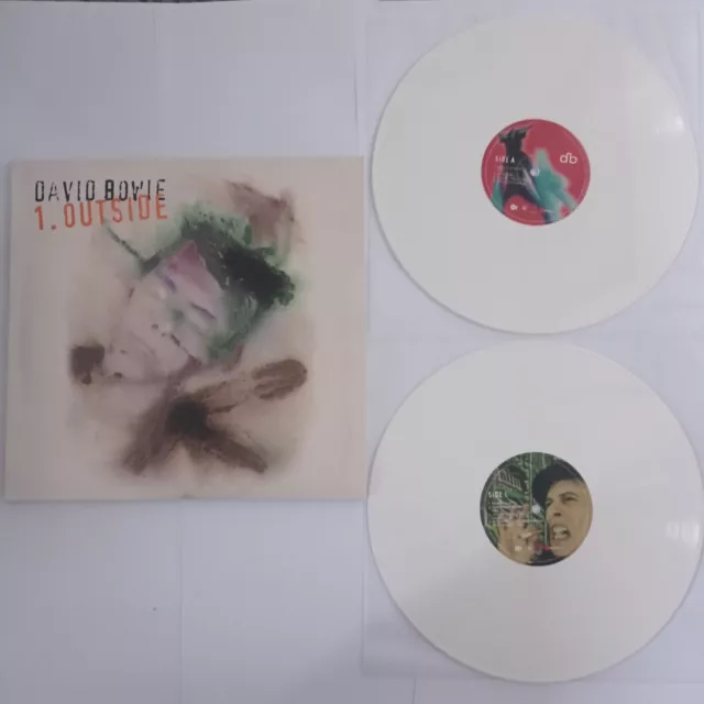 David Bowie Outside 2 x LP White Vinyl Friday Music