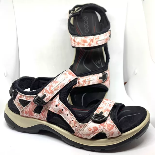 ECCO Womens 9-9.5 Yucatan Offroad Multisport Sandals Shoes EU 40 Coral Blush