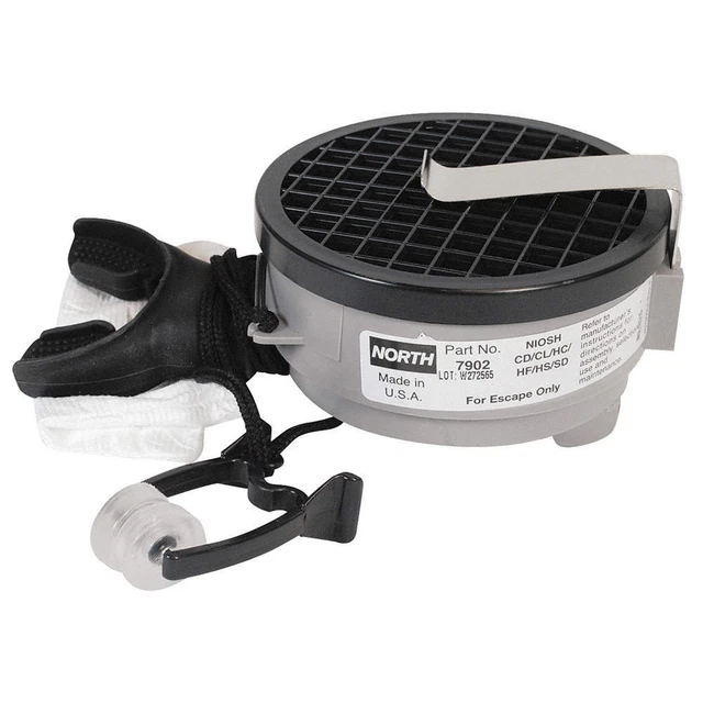 HONEYWELL NORTH 7902 Dispsble Escape Mouth Bit Respirator