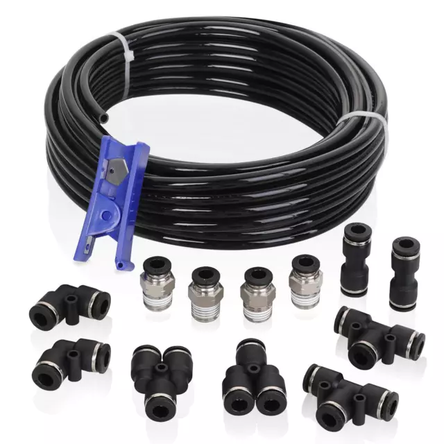 Push-to-Connect Fittings, Pipe & Hose Fittings, Fittings & Adapters,  Hydraulics, Pneumatics, Pumps & Plumbing, Business, Office & Industrial -  PicClick UK