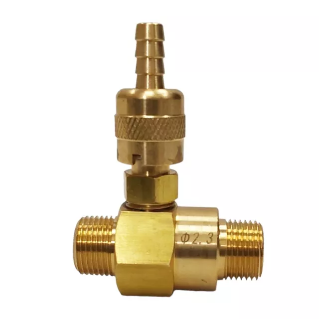 Brass 3/8 NPT Pressure Washer In Line Chemical Soap Detergent Injector 5-8 GPM