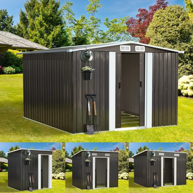 Livsip Garden Shed Sheds Outdoor Storage Workshop Cabin Garden Base Tool House