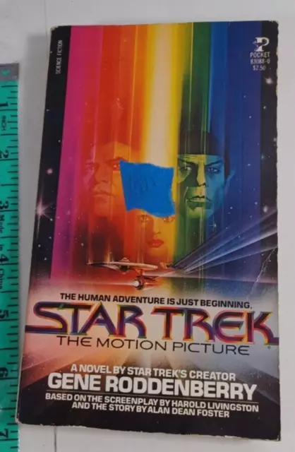 STAR TREK THE MOTION PICTURE by Gene Roddenberry (Pocket Books 1st Edition) 1979