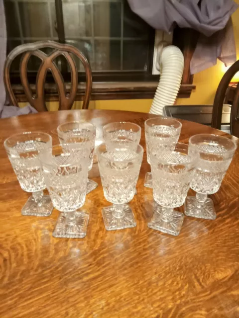 Imperial Glass Cape Cod Crystal Wine/Water Goblets