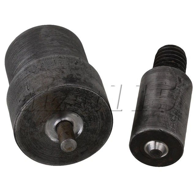 Hand Press Eyelet Mould Punch Tool 150 # Top Thread M8 For 0.4cm Eyelet Gray