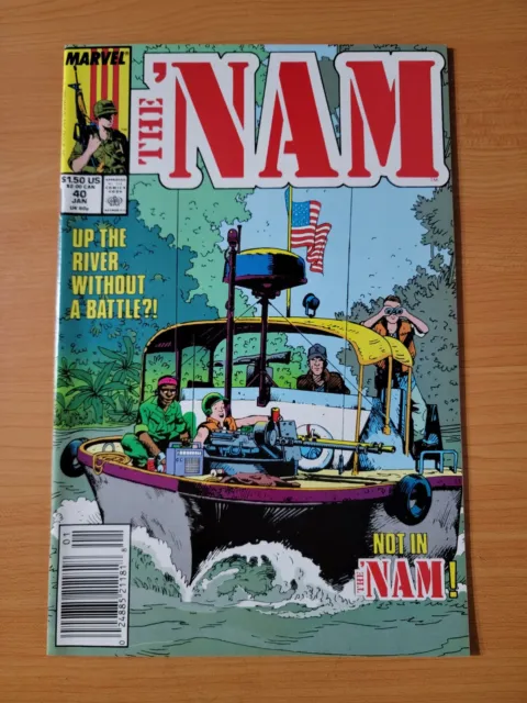 The 'Nam #40 Newsstand Variant ~ NEAR MINT NM ~ 1990 Marvel Comics
