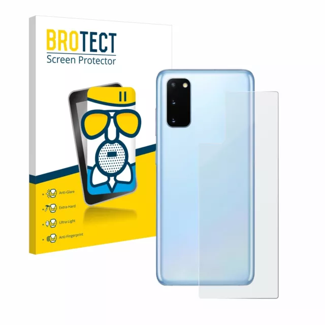 Anti Reflet Protection Ecran Verre pour Samsung Galaxy S20 (Arrière) Film