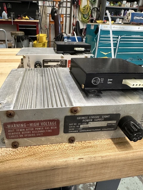 Grimes Strobe Light Power Supply And Flasher