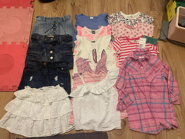 Girls Next Skirt And Vest Tops Bundle Age 2/3 Years