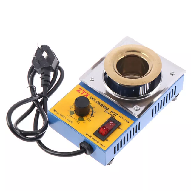 100-550°C Solder Pot Soldering Desoldering Bath Stainless Steel Plate HOTR.zy