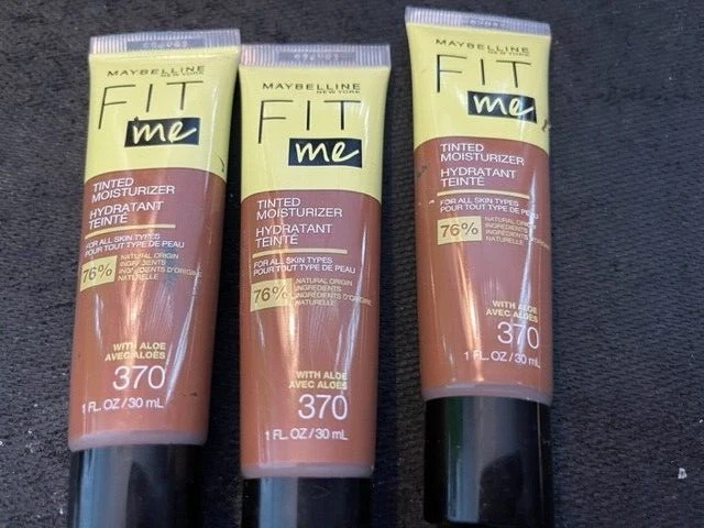 Maybelline Fit me tinted moisturizer Shade 370 X3