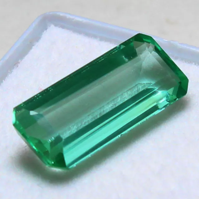 6.00 Ct Natural Certified MUZO Colombian Green Emerald UNHEATED Loose Gemstone M