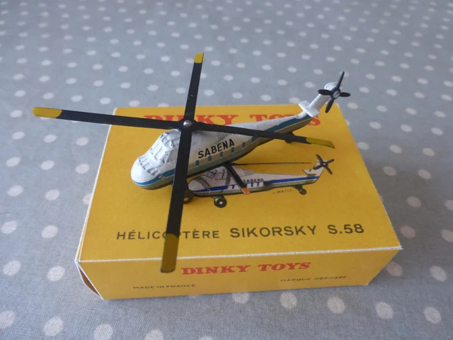 Dinky Toys 1:43 - Coche a escala (1) - Hélicoptère Sikorsky