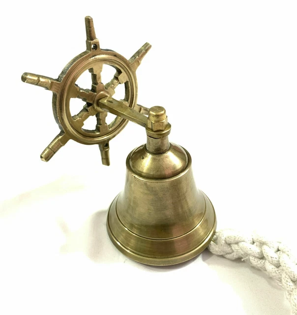 Nautical Maritime bell Brass Ship Bell Wall Hanging Door Bell Home Decor
