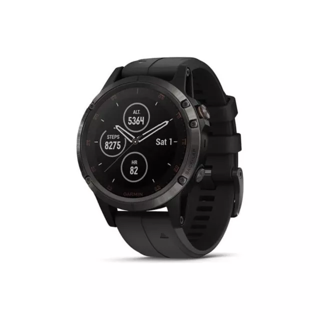 MONTRE GARMIN FENIX 5 PLUS Smartwatch Musique 47mm Sapphire 010