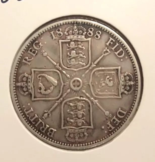 UK 1888  Queen Victoria  Florin