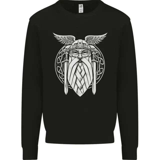 Odin The Vikings Valhalla Thor Gym Nordic Kids Sweatshirt Jumper