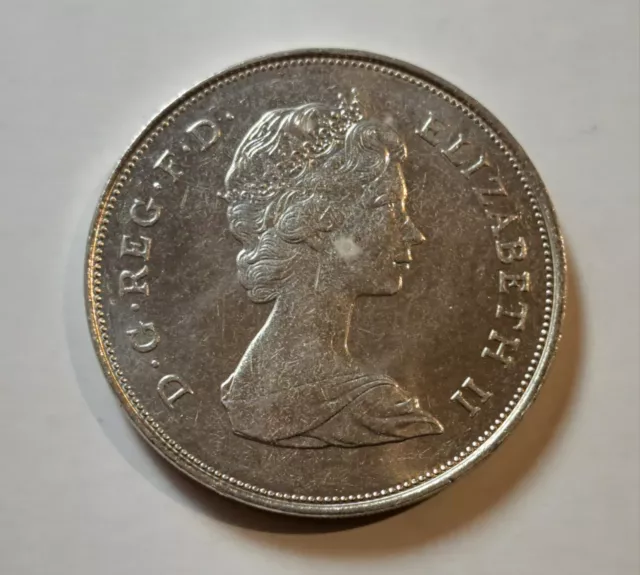🇬🇧 UK, Great Britain, 1981 25p Royal Wedding Coin with Charles III, Diana. 2