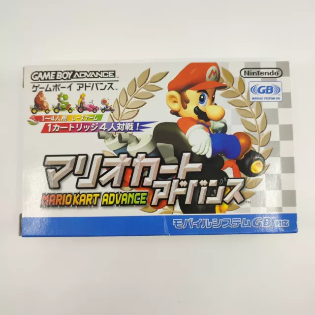 Mario Kart Super Circuit Boxed Gameboy Advance GBA Japan Japanese Game