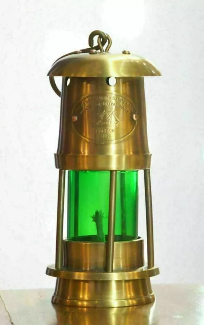 Antique Brass Minor Oil Lamp 6 Inch Nautical Maritime Ship Lantern Gift