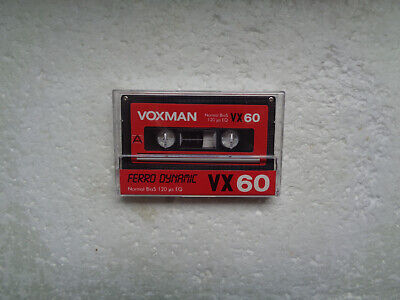 AGFA CRX 60 Audio Cassette Tape NEW 1985 Made in Germany 