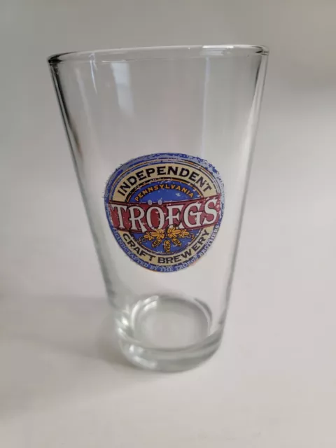 Troegs Independent Craft Brewery Pint Beer Glass  (Pennsylvania)