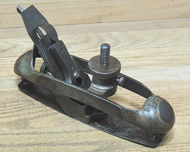 TYPE 1 1897-1907 STANLEY No. 20 CIRCULAR COMPASS PLANE-ANTIQUE HAND TOOL