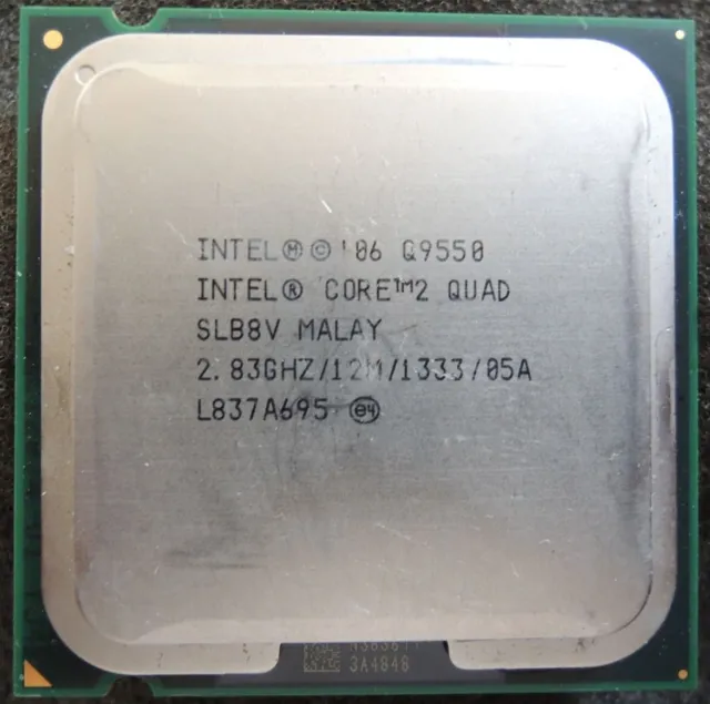 CPU Intel Core 2 Quad Q9550 4 core 2,83 GHz/12M/1333 SLB8V LGA775 processore