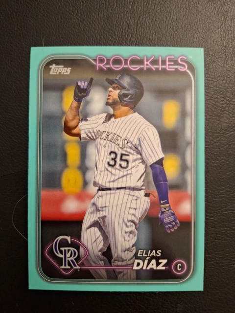 topps now エリアス・ディアス Elias Diaz ロッキーズ 564 2023 Topps Now #564 Elias Díaz Blue Parallel Card #d /49 | eBay