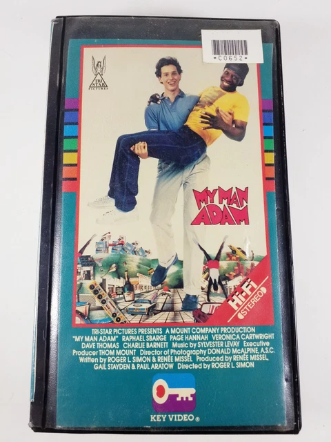 MY MAN ADAM (1986) VHS Raphael Sbarge Page Hannah Veronica Cartwright £ ...