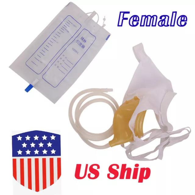 Incontinence Female Reusable Urine Bag Urinal Pee Holder Collector Urinary bag