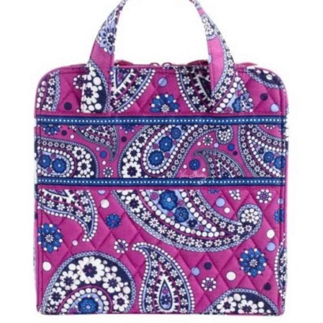 Vera Bradley Tech Organizer Cord Storage Bag BOYSENBERRY Zip Around Case Vera Bradley Tech Organizer Cord Storage Bag BOYSENBERRY Zip Around Case
