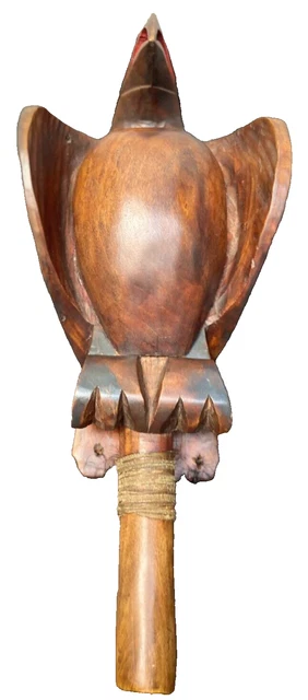 Authentic Northwest Coast Raven/Eagle Rattle Authentic Northwest Coast Raven/Eagle Rattle
