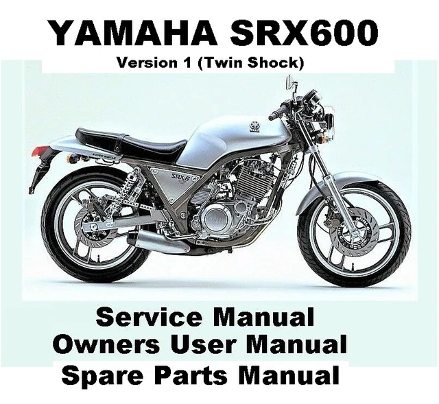 ヤマハ　SRX400/600サービスマニュアル＋パーツカタログ ヤマハ発動機 SRX400/SRX600（1JL/1JK）キック ヤマハ サービス