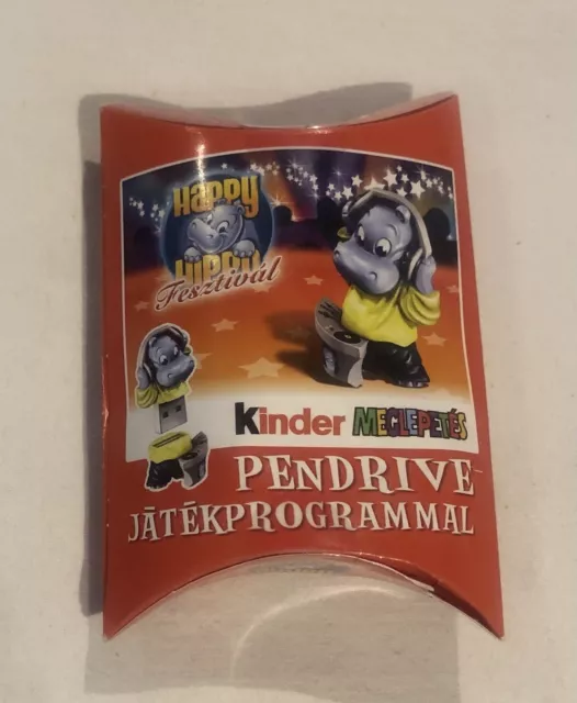 Üei Kinder Ferrero - HPF - EU/09 - Happy Hippo Talent Show Sonderfigur USB Stick