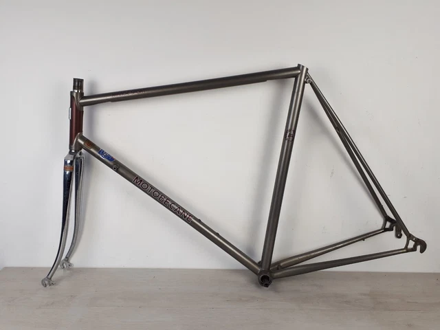 Cadre Et Fourche Vélo Vintage Unic-Sport France - 58cm - Acier - Années 70