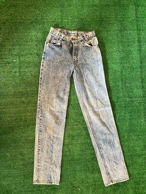 Vintage Orange Tab Levi's Fade Student 24x31 Jeans Denim Rare