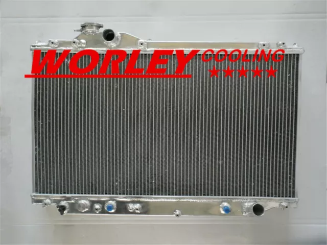 Aluminum Radiator for Toyota Supra Turbo JZA80 1993-2002 94 95 96 97 98 2JZ-GTE