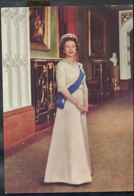 Autogrammkarte von Queen Elizabeth II