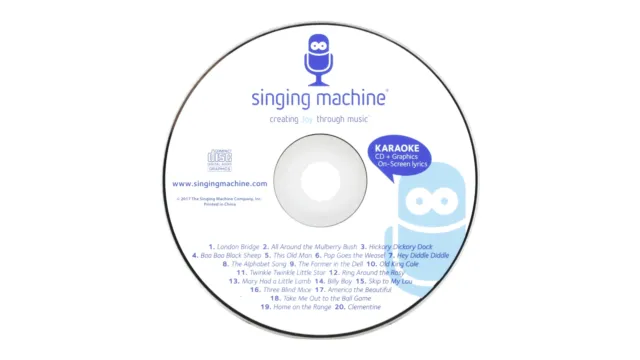 Karaoke English Children's Songs CD+G 20Lieder Text Karaoke System - eBay