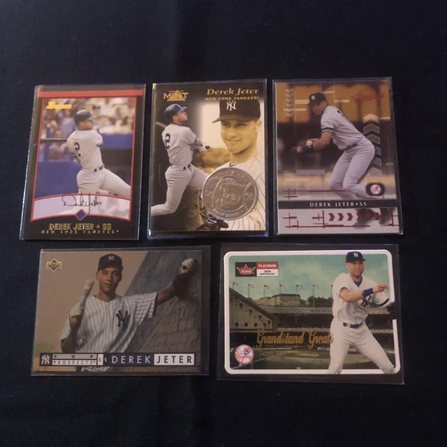 🔥DerekJeter🔥1997 PinnacleMint Collection16/30+Mint💎Coin+Rookie+3🃏1st$56🎰