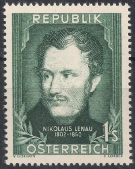 Österreich 1952 ANK 991 MICHEL 975 150. Geburtstag v. Nikolaus Lenau postfrisch
