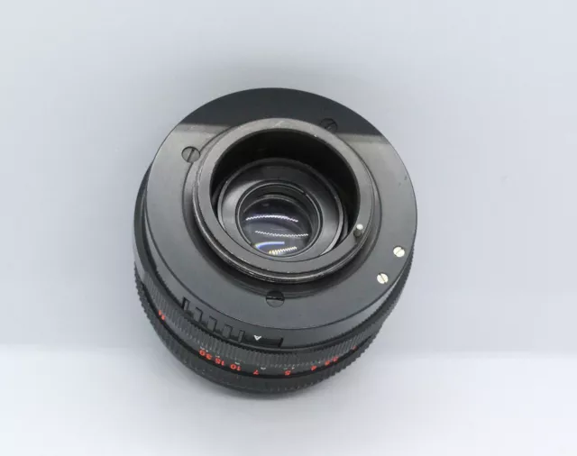 Carl Zeiss / aus JENA DDR 50mm  1:2,8  Objektiv für M42 Gewinde Anschluss 3